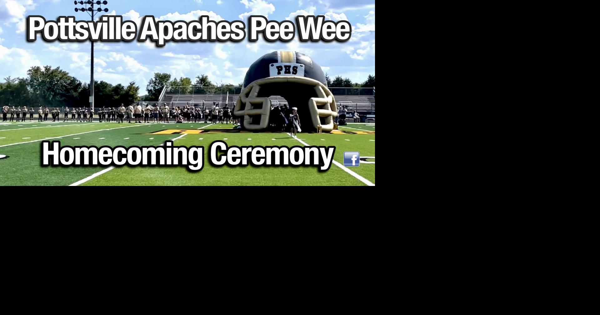Pottsville Apaches Pee Wee Football Homecoming held Saturday, September