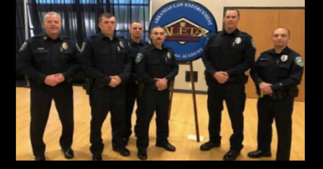 Russellville Police Department congratulates new officers graduating