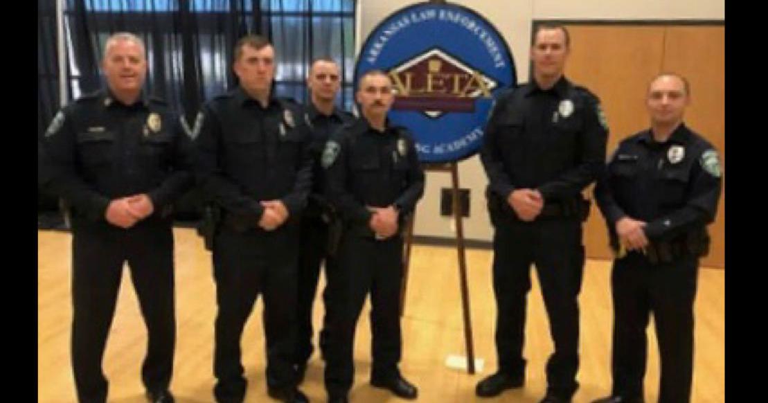 Russellville Police Department congratulates new officers graduating