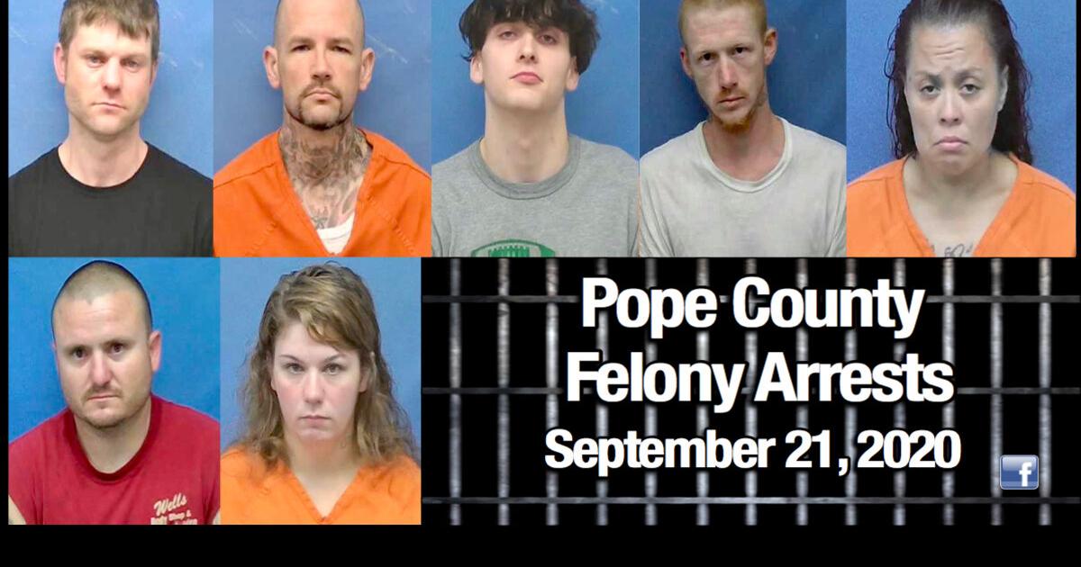 Bond Hearings Pope County Felony Arrests September 21, 2020 Local