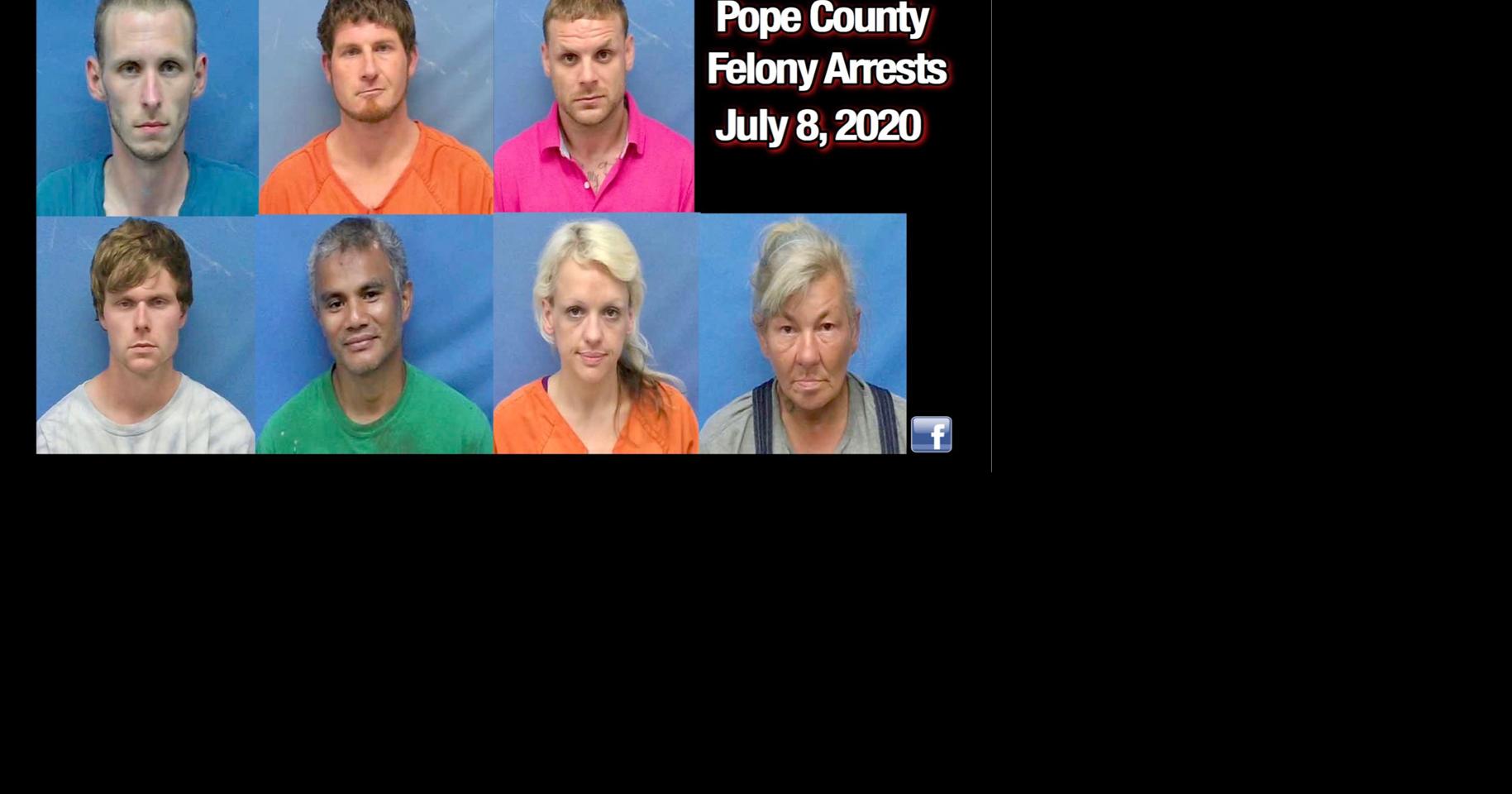 Bond Hearings Pope County Felony Arrests July 8, 2020 Local News