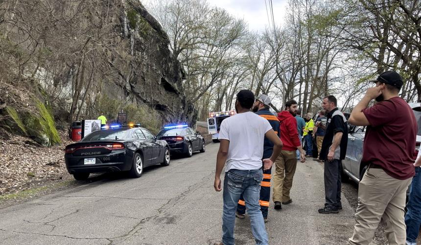 Search conducted after 911 caller reports ‘someone may have fallen from Dardanelle Rock’