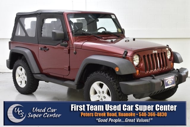 2007 Red Rock Crystal Pearlcoat Jeep Wrangler