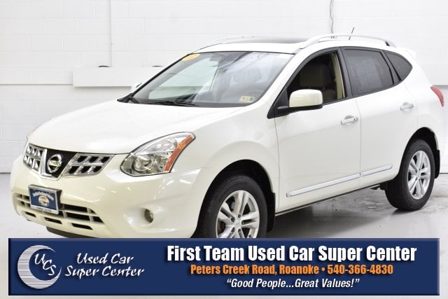 First Team Nissan >> 2013 Pearl White Nissan Rogue Suvs Roanoke Com First Team Nissan >> 2013 Pearl White Nissan Rogue Suvs Roanoke Com