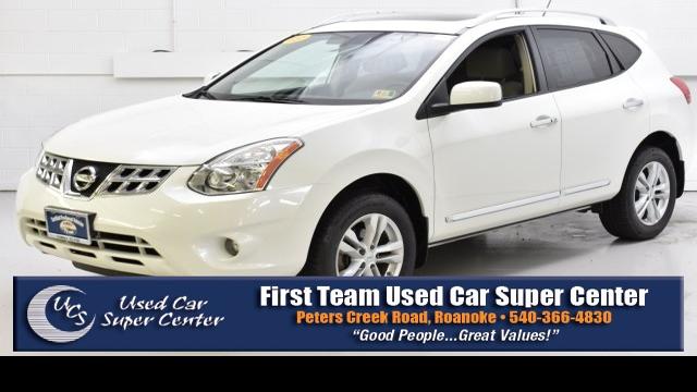 2013 Pearl White Nissan Rogue Suvs Roanoke Com
