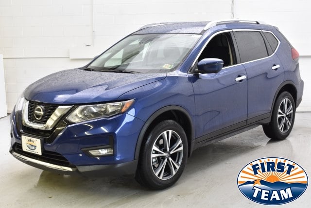 caspian blue metallic nissan rogue