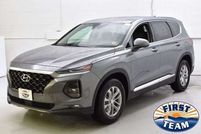 2019 Machine Gray Hyundai Santa Fe