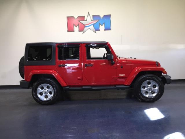 2013 Flame Red Jeep Wrangler Unlimited