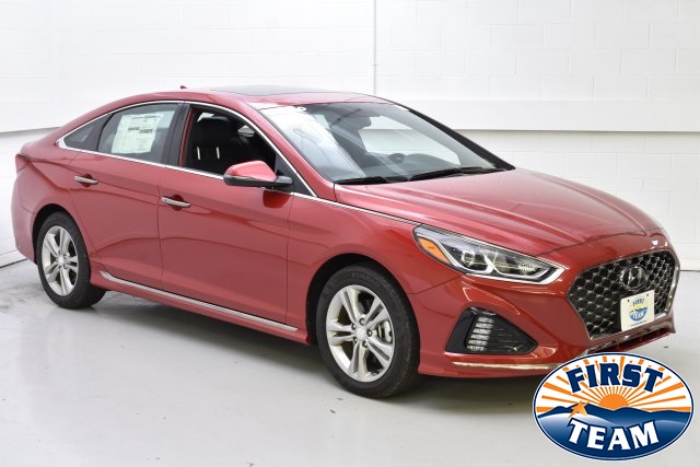 2018 Scarlet Red Hyundai Sonata