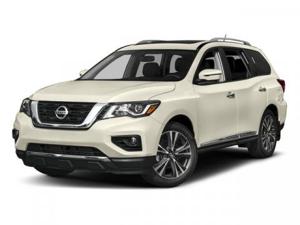 2017 Gun Metallic Nissan Pathfinder Platinum