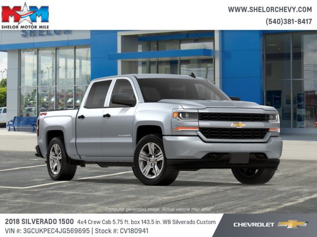 2018 Silver Ice Metallic Chevrolet Silverado 1500