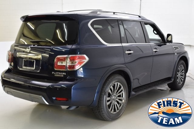 2019 Blue Pearl Nissan Armada