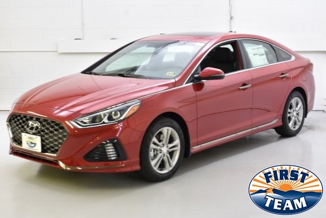 2019 Scarlet Red Hyundai Sonata