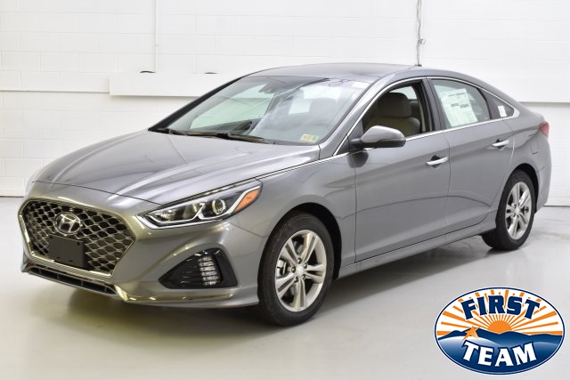 2019 Machine Gray Hyundai Sonata