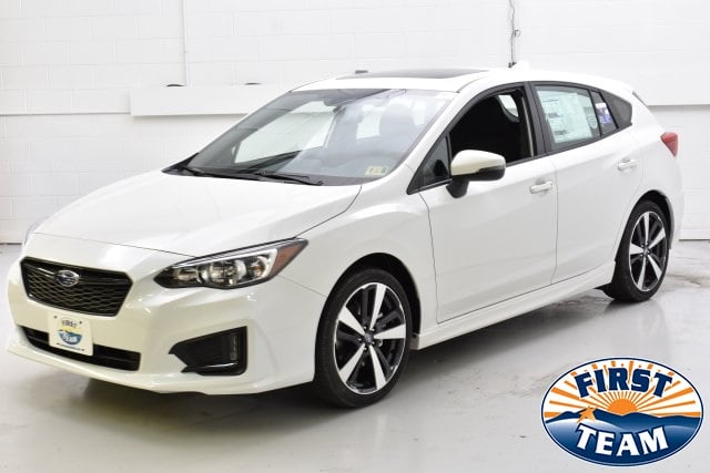 2019 Crystal White Pearl Subaru Impreza