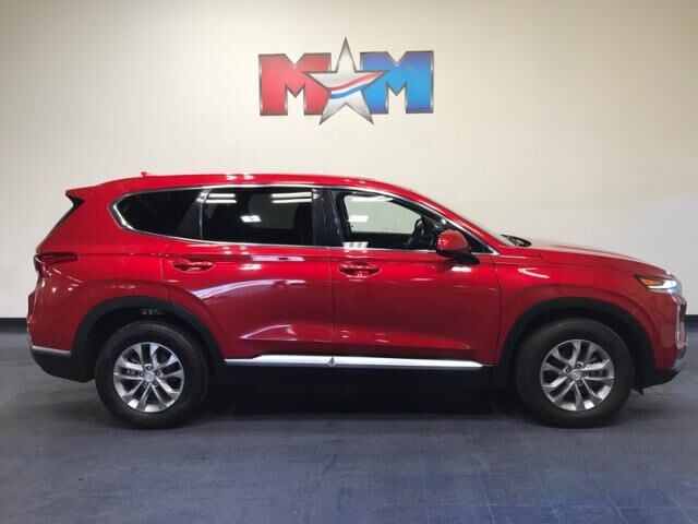 2020 Calypso Red Hyundai Santa Fe