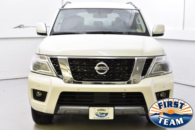 2019 Pearl White Nissan Armada