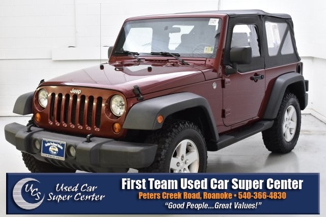 2007 Red Rock Crystal Pearlcoat Jeep Wrangler