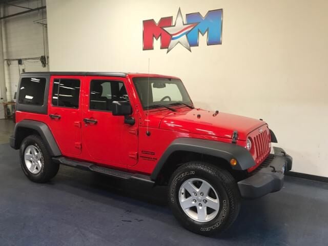 2017 Firecracker Red Clearcoat Jeep Wrangler Unlimited