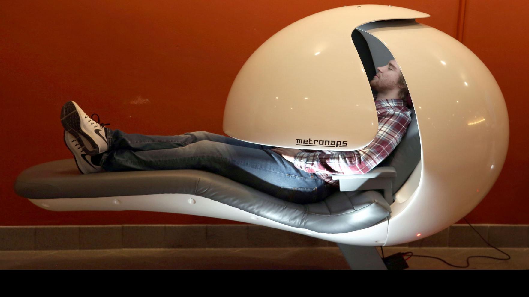 Campus Cat Naps Vt Sleep Pods Refresh Sleep Deprived Students Education Roanoke Com