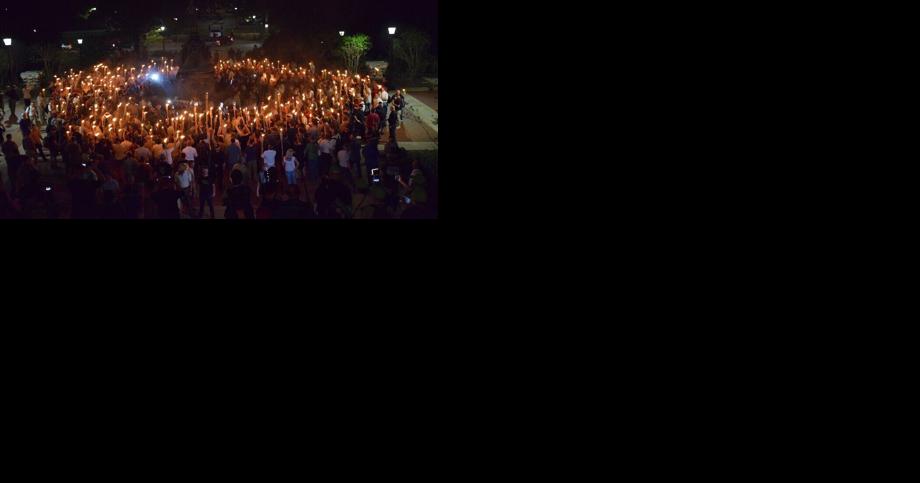Torch-wielding marchers on UVa Grounds indicted - Vimarsana News