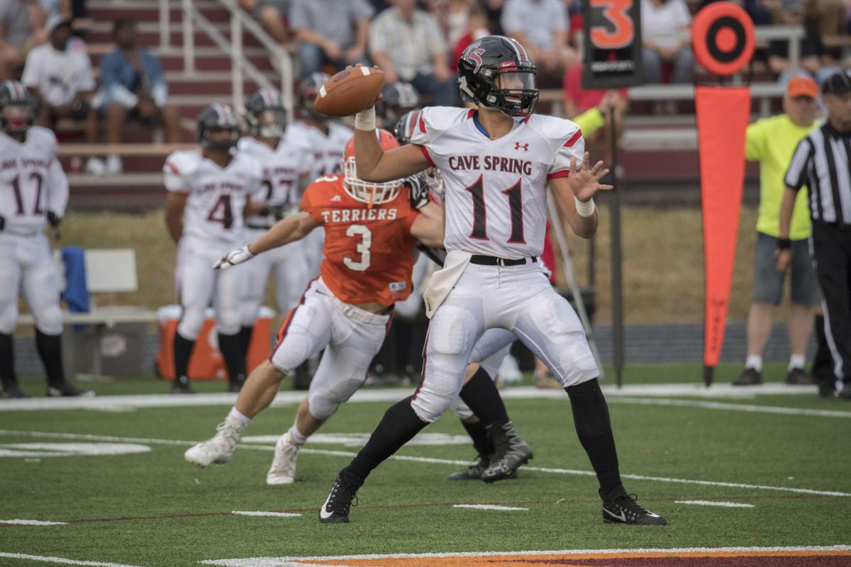 Scenes from the William Byrd-Cave Spring football game