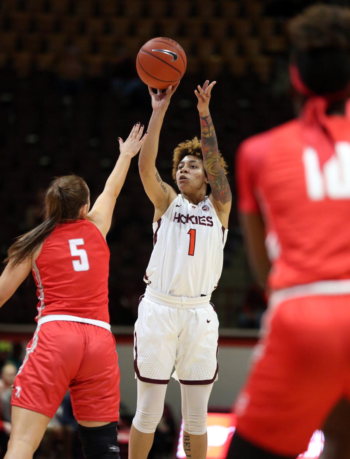 Virginia Tech Women S Basketball Team Wins Backyard Brawl With