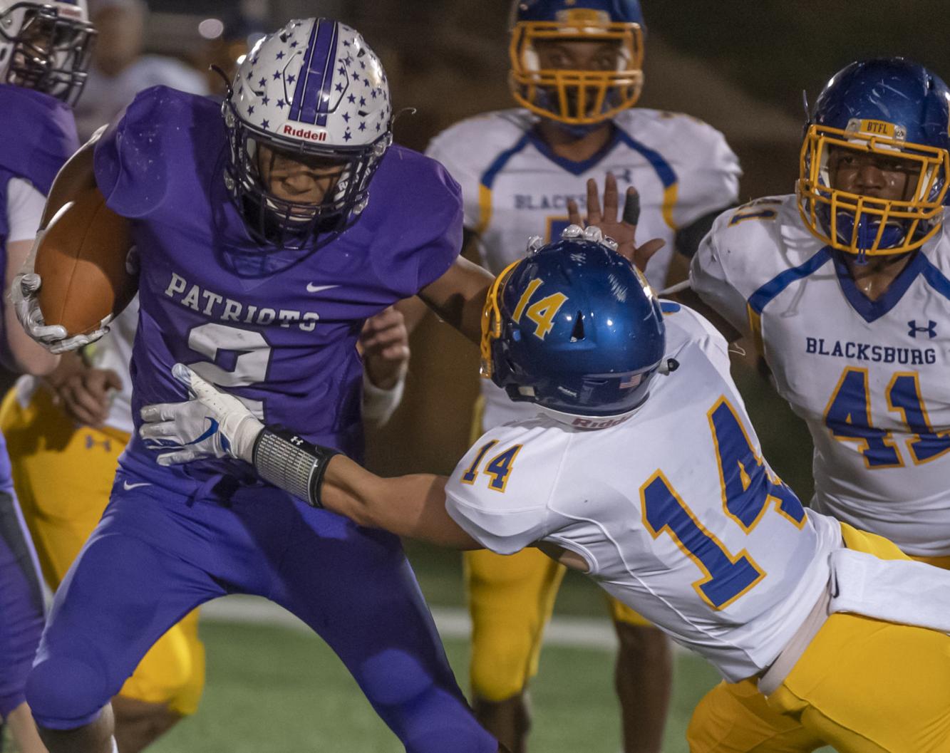 Scenes from the BlacksburgPatrick Henry football game