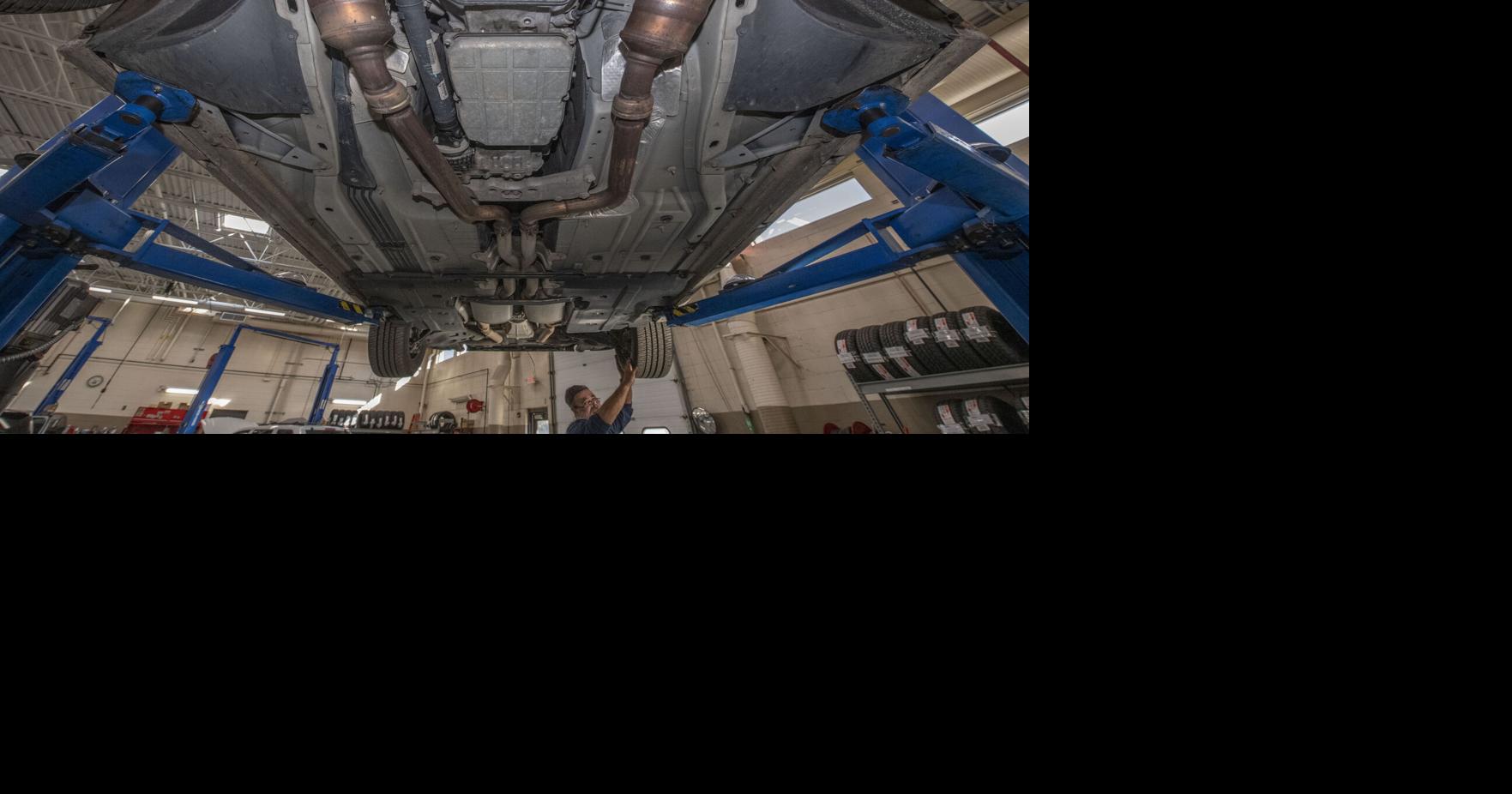 Montgomery County catalytic converter thefts followed by chase, arrest of two men