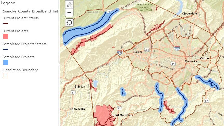 Roanoke County launches broadband dashboard - Vimarsana News