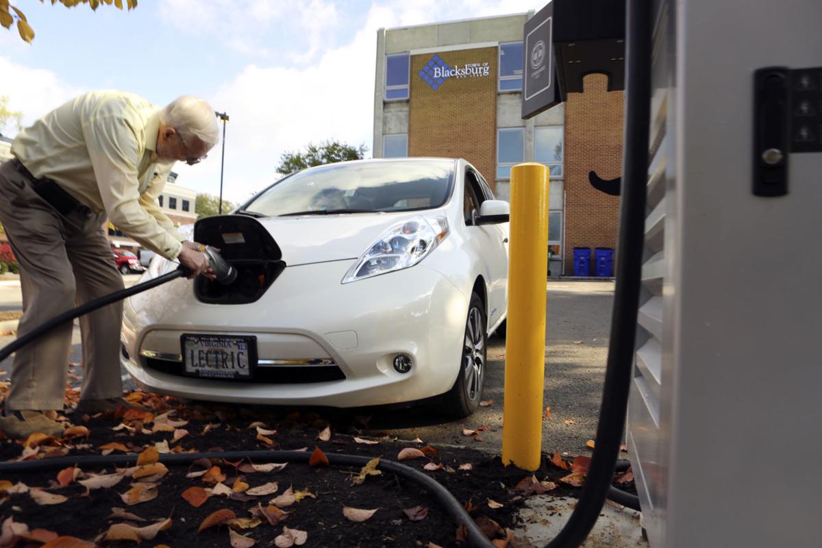 Blacksburg's electric car charger (copy)