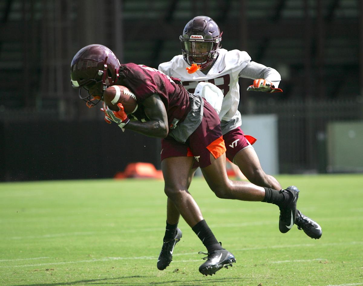Virginia Tech 2019 Fall Camp Photos From Team S Second Practice
