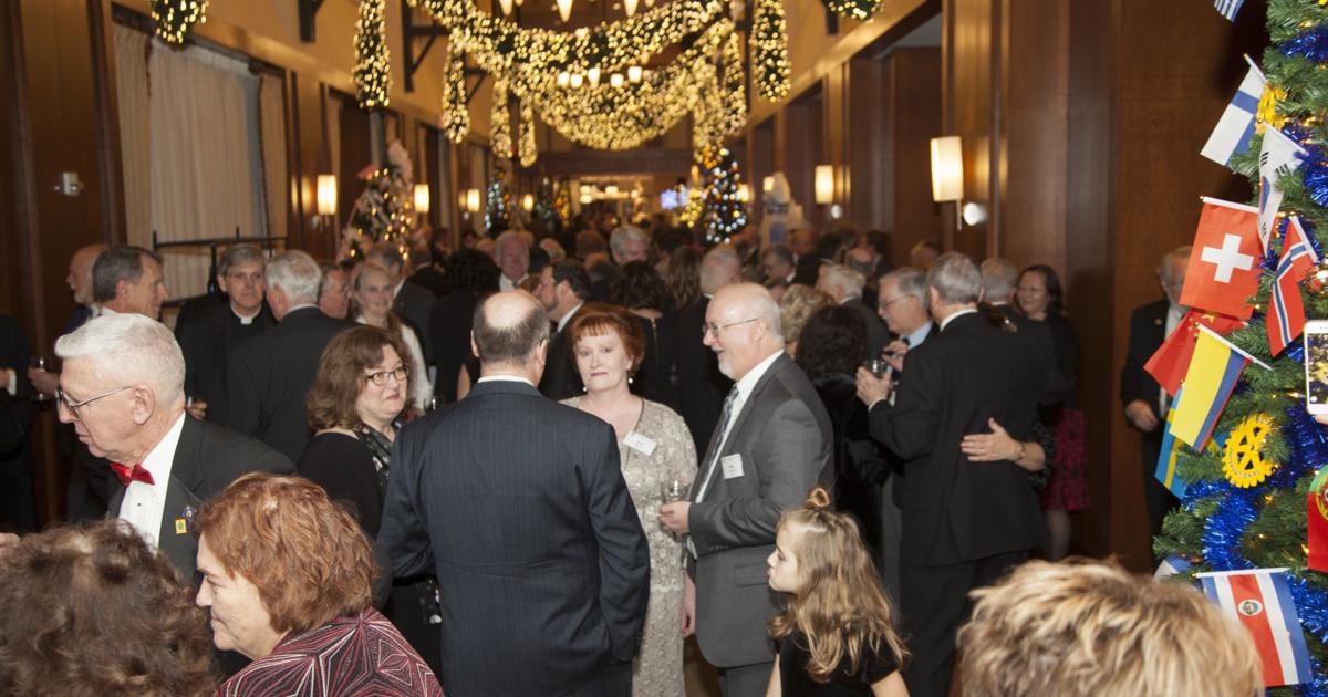 Rotary International President Barry Rassin visits Blacksburg