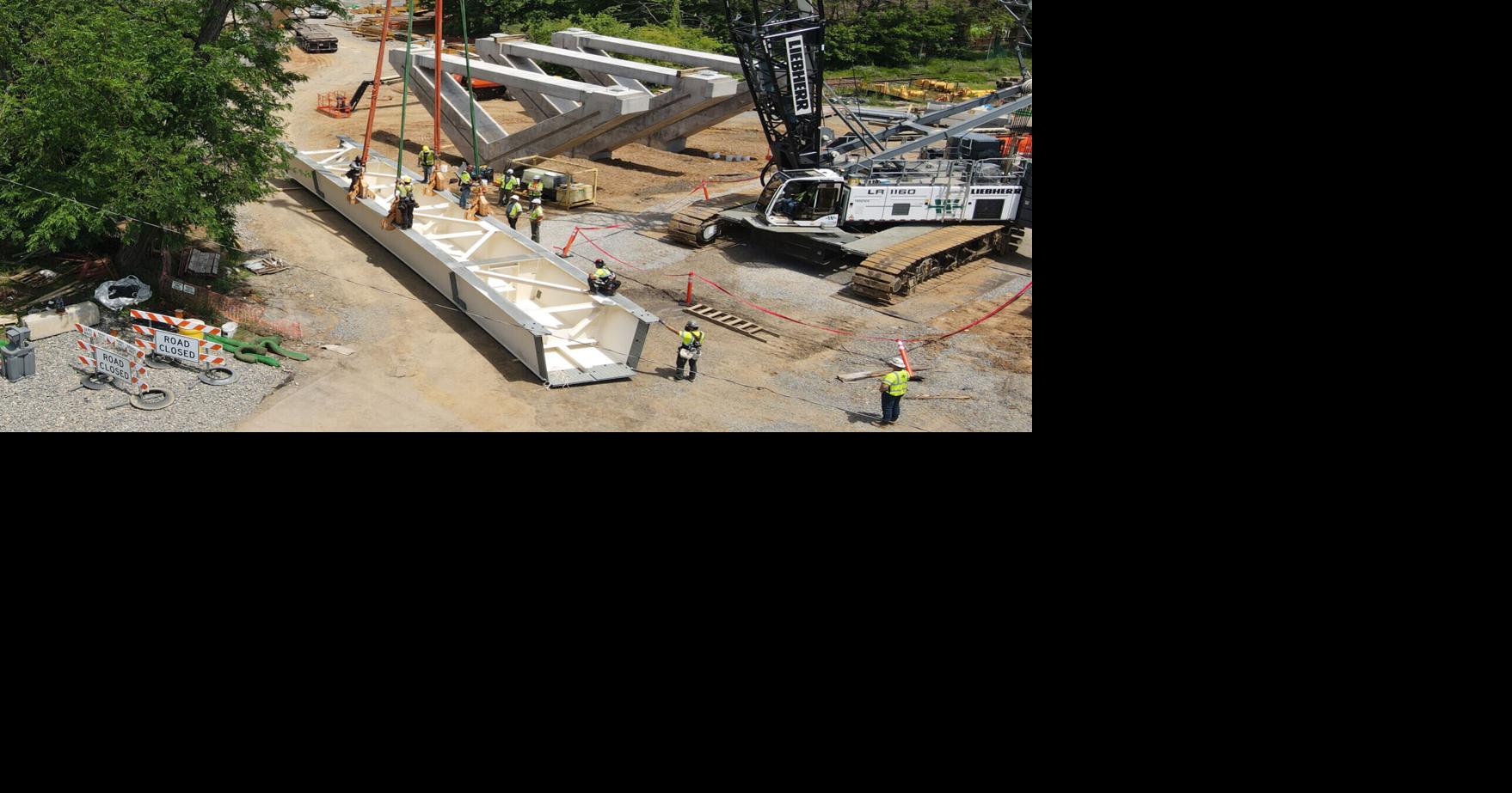 Photos and video: Wasena bridge replacement project continues with ...