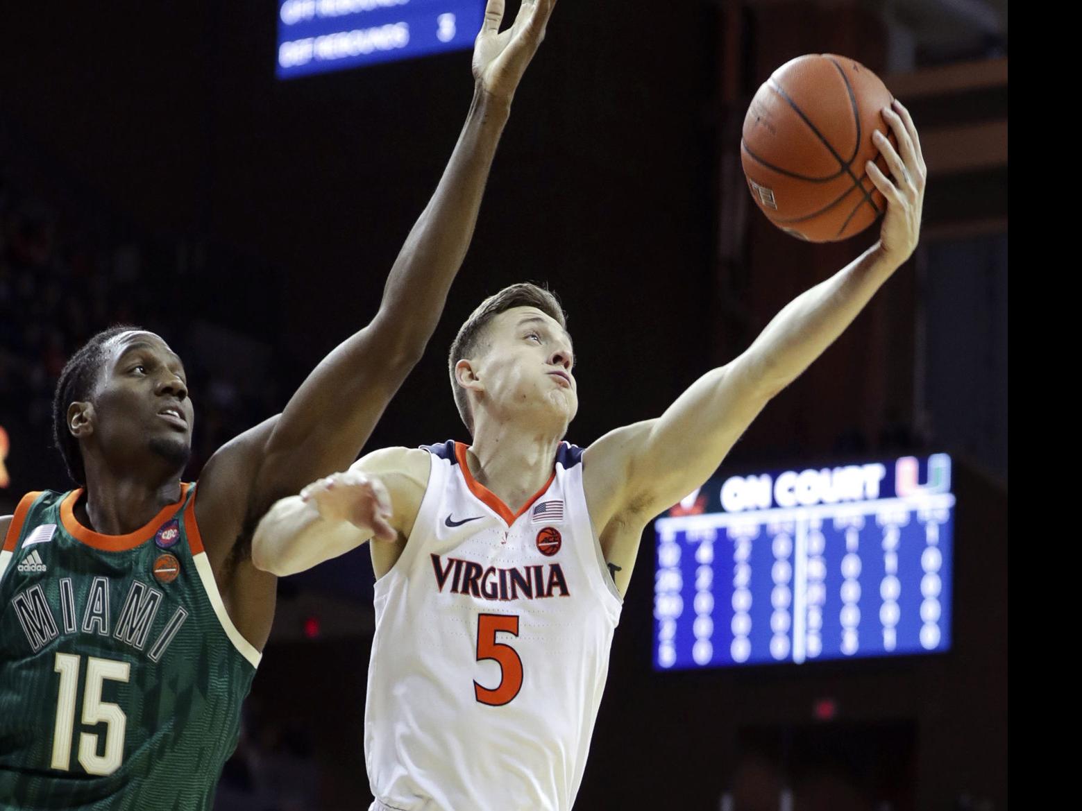 Uva Men S Basketball No 3 Cavaliers Minus Injured Ty Jerome