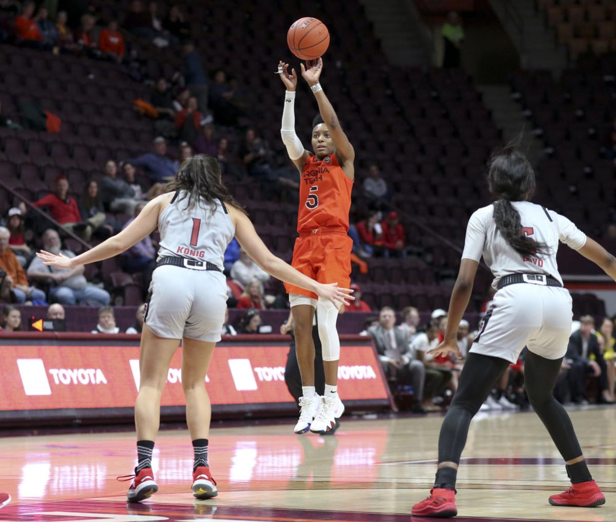 Taja Cole Is The Qb Of The Virginia Tech Women S Basketball Team