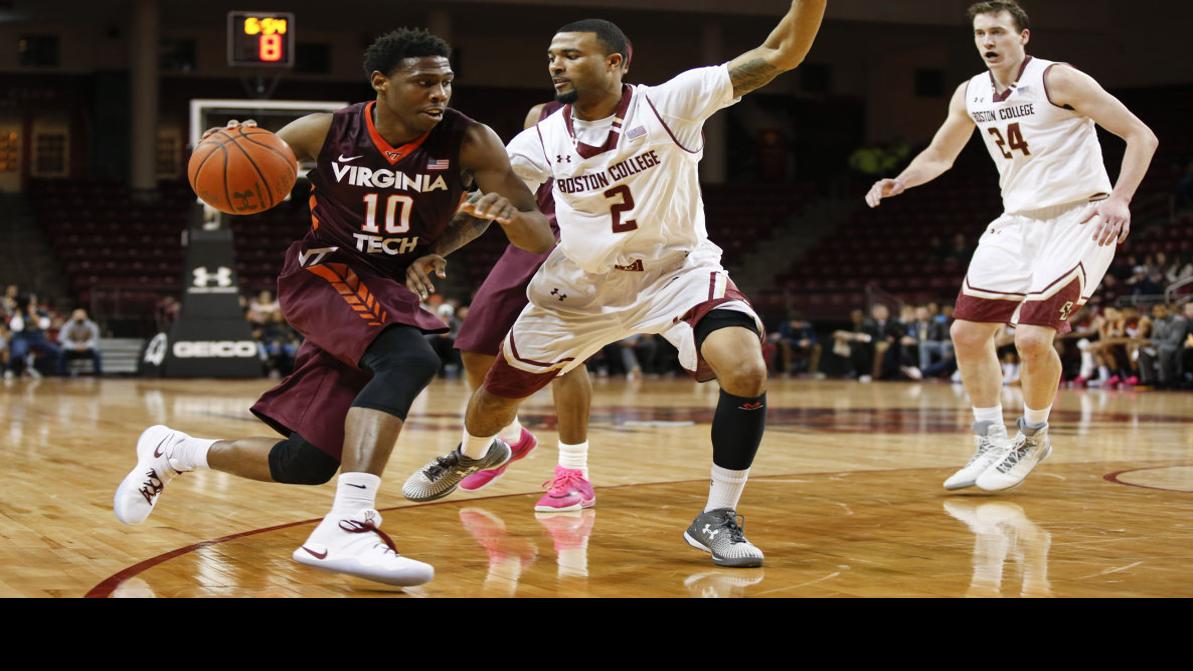 Virginia Tech Men S Basketball Wins At Boston College Virginia
