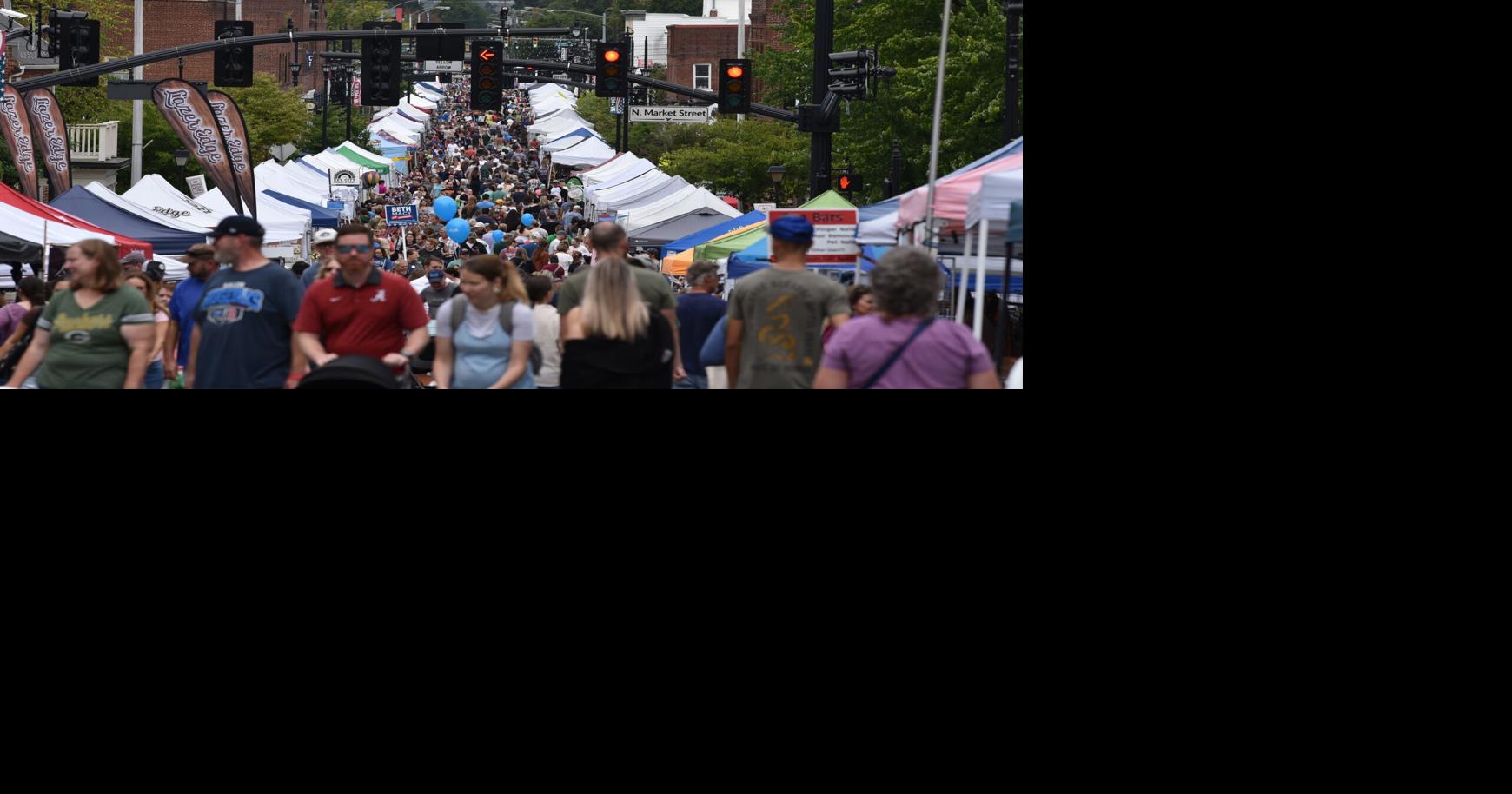 Crowds come out for Olde Salem Day festival despite gray weather