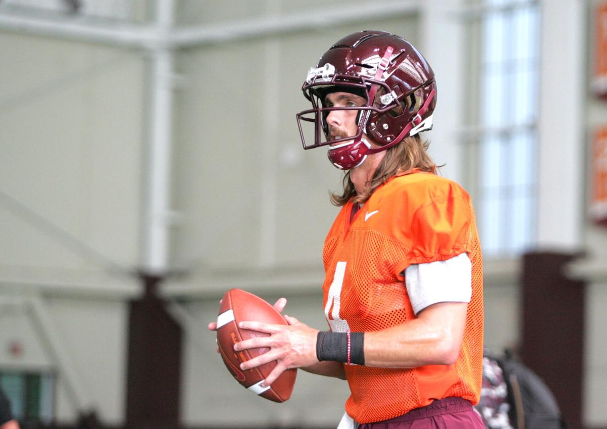 Virginia Tech coach Brent Pry Connor Blumrick is one of team’s ‘22