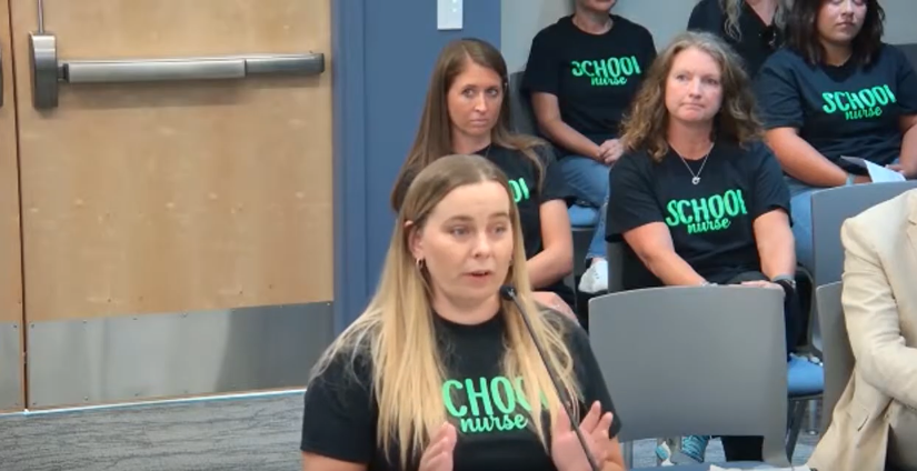 Screenshot from 黨Ƶ City School Board Meeting July 8 2025