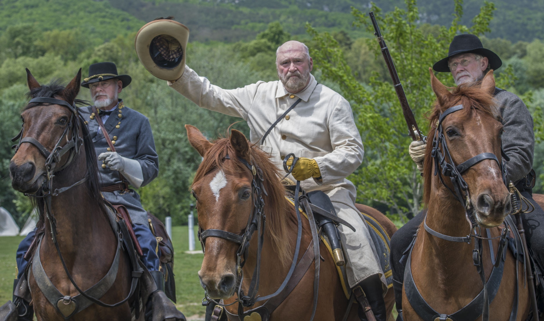 Civil War fighting recreated in Buchanan