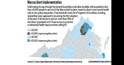 As a bill allowing smaller localities to opt out of Marcus Alert passes Senate, Richmond is mid-implementation - Vimarsana News