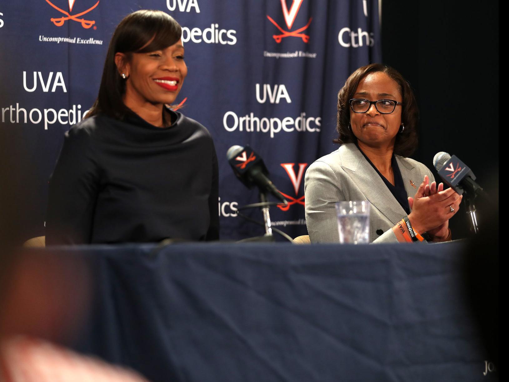 New Uva Women S Basketball Coach Thompson Impressed Hiring