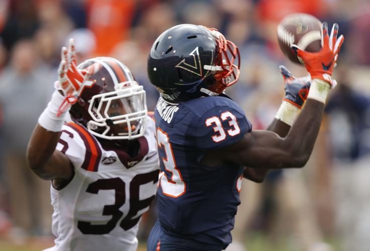 Virginia's Olamide Zaccheaus becomes the all-time leader in receptions in  school history - Streaking The Lawn
