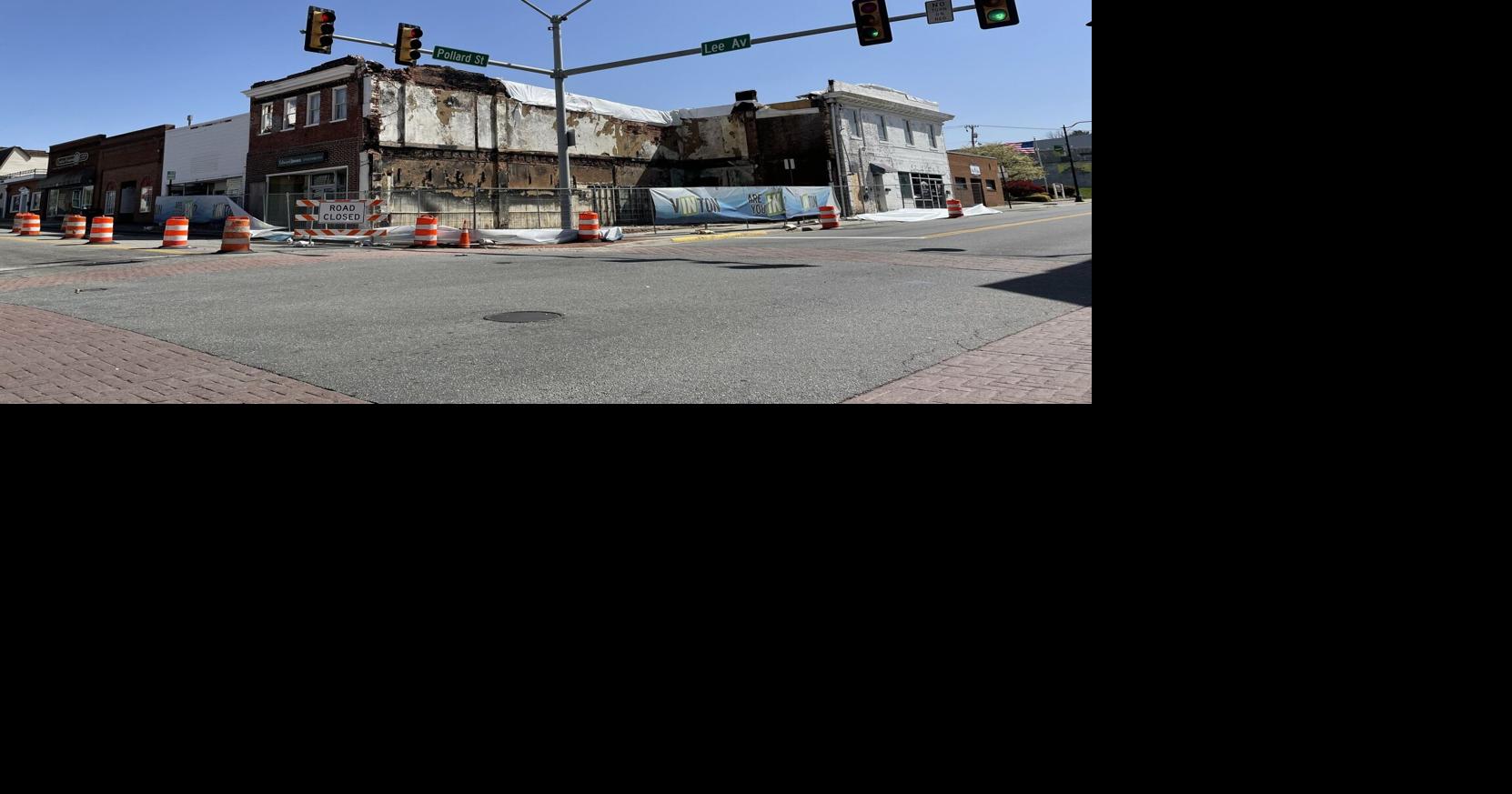 Vinton fire recovery continues with demolitions