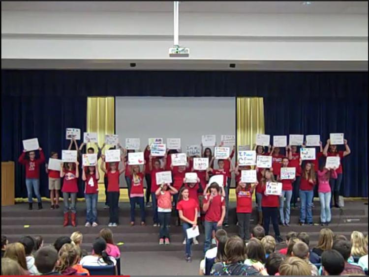 Central Academy Middle School holds events for Red Ribbon Week