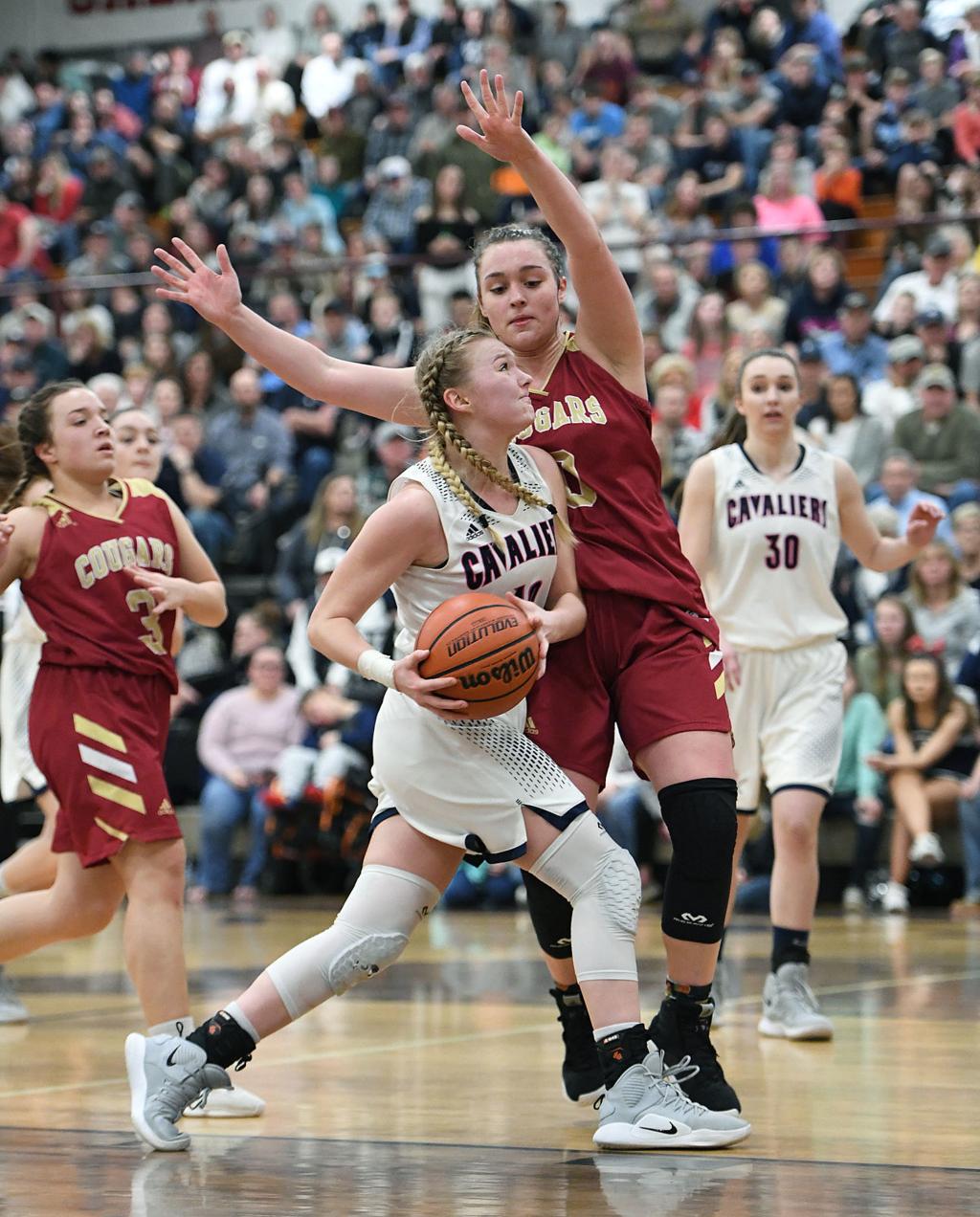Class 4 Girls Basketball Semifinal Pulaski County Edges Carroll