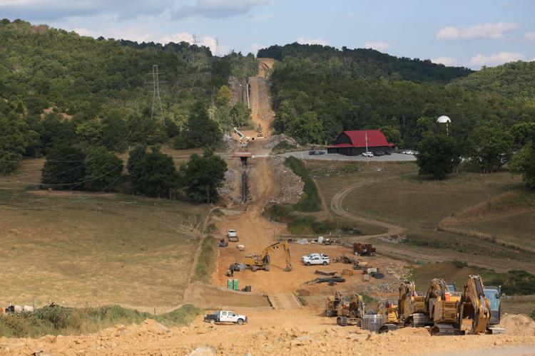 The Mountain Valley Pipeline in Giles County