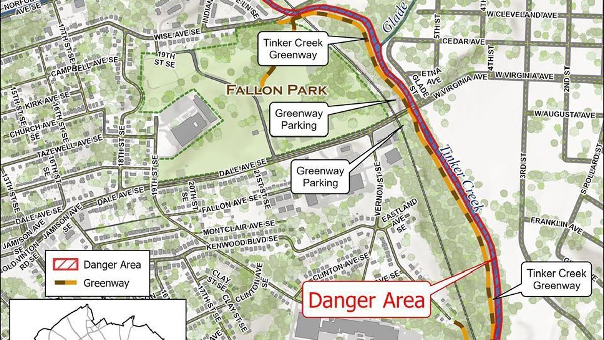 Residents Urged To Keep Out Of Section Of Tinker Creek In Roanoke Local News Roanoke Com