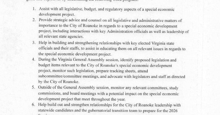 2nd page of Two Capitols Consulting contract
